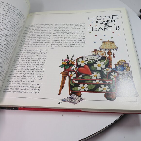 Mary Engelbreit "Mary and Bright" Art & the Artist Hardback Coffee Table Book - Picture 14 of 17